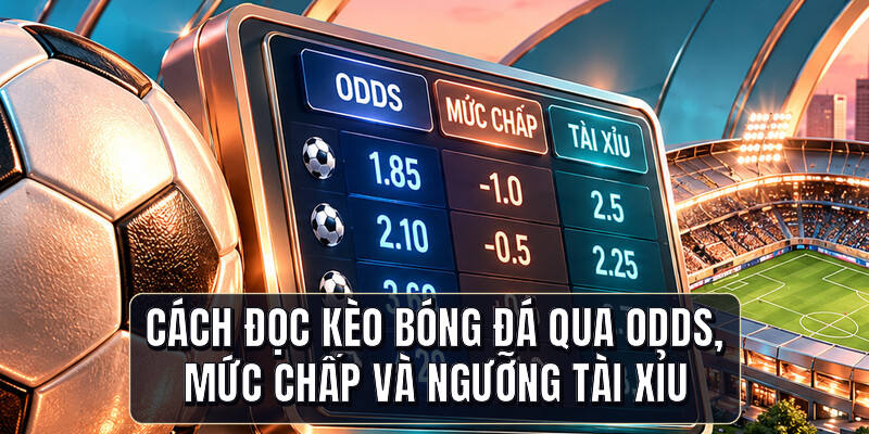 cách đọc tỷ lệ kèo bóng đá cho người mới